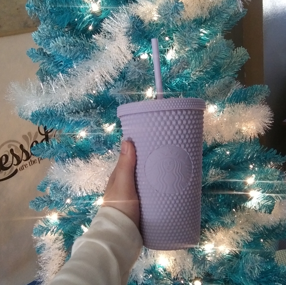New Matte Purple Studded Tumbler - Picture 2 of 3